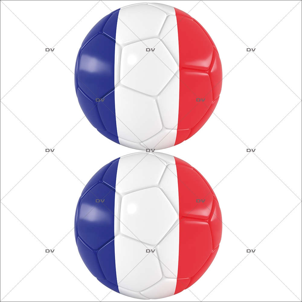 Sticker du club TFC - Décoration foot - Adhésifs de France