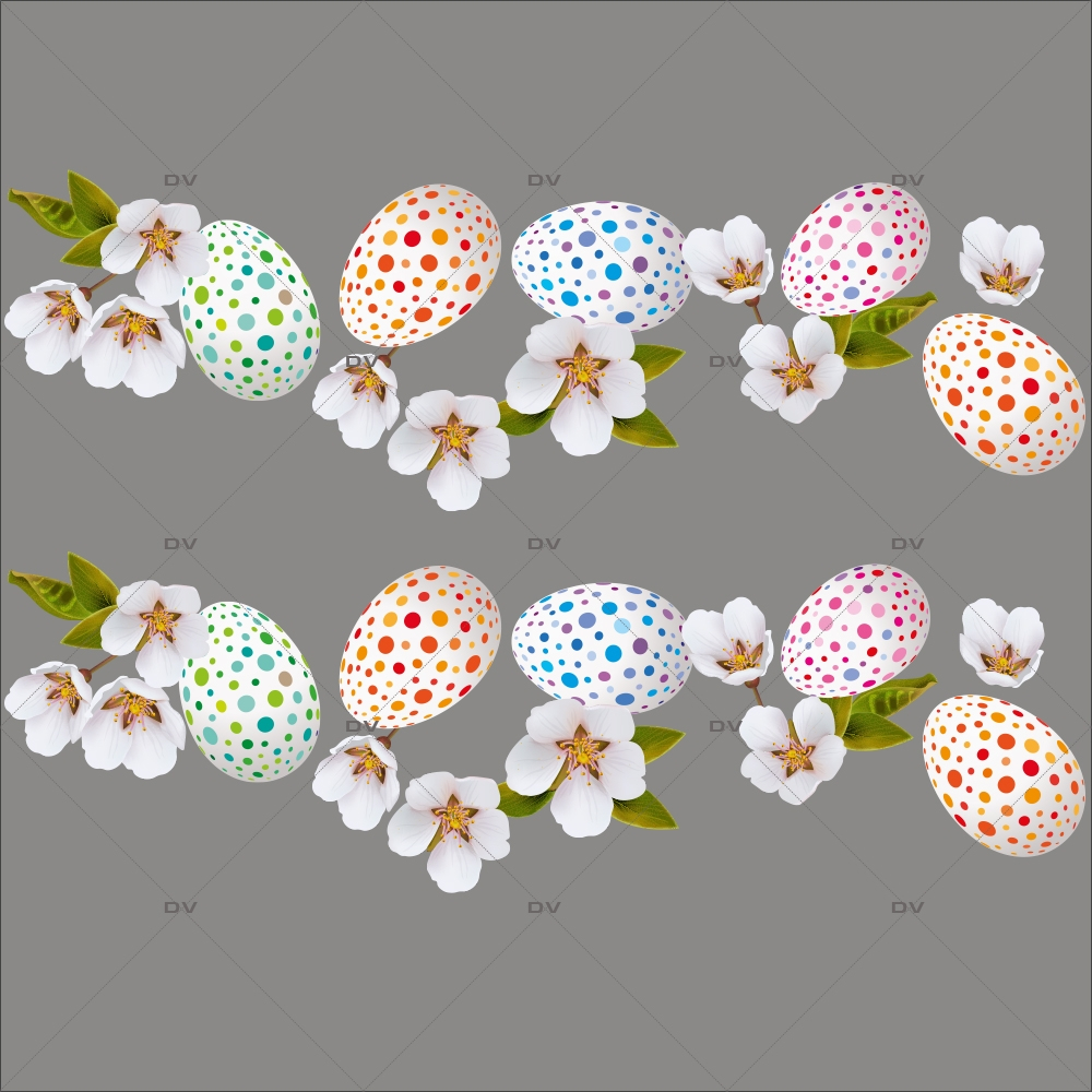 SAK2 - Sticker fleurs de sakura