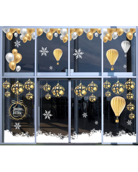 photo-sticker-ballons-or-argent-montgolfieres-boules-etoiles-frises-geante-cristaux-texte-joyeuses-fetes-noel-festif-decoration-vitrine-vitrophanie-electrostatique-sans-colle-reutilisable-DECO-VITRES