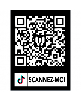 QR9 - Sticker QR Code TikTok