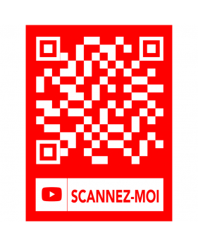 QR20 - Sticker QR Code Youtube